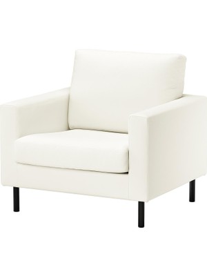 Hobiurun Tekli Koltuk, Blekinge Beyaz, Metal