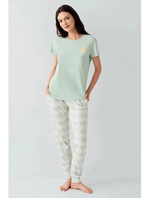 Arnetta Kısa Kol Kadın Pijama Takım 3576