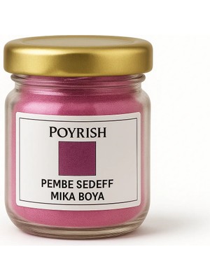 Poyrish Pembe Sedef Mika Boya 10 Gr.