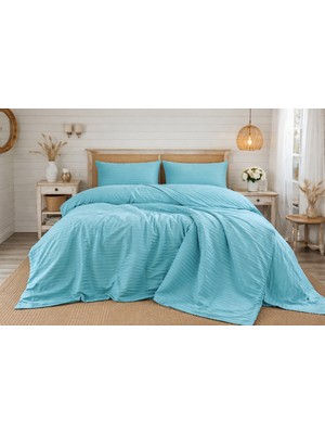 Moon Secret Premıum Beyaz Renk Pamuk Saten Çift Kişilik Nevresim Takımı