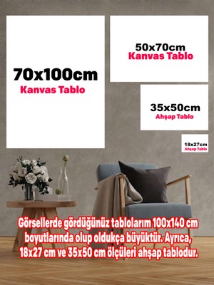 Karizma Tablo Tuvalette Gazete Okuyan Kadın Dekoratif Kanvas - Mdf Ahşap Tablo