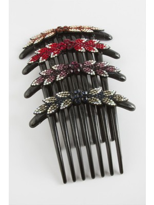 Nacario Çiçek Taraklı Yan Toka 8 cm