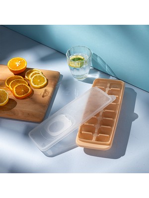 Emsan Rustik Plastik Buz Kalıbı 10X20 cm