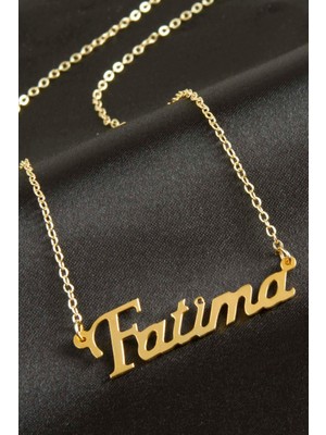 Nacario Fatima Isimli Kolye (Kişiye Özel)