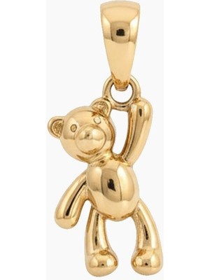 Flaw Teddy Kolye Altın Sarısı