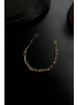 Flaw Hook Sway Zincir Bileklik Altın Sarısı