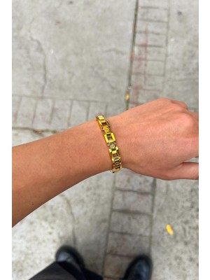Flaw Rebelt Bileklik Gold