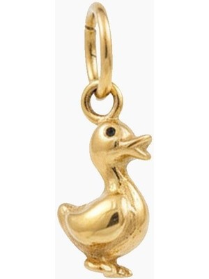 Flaw Duck Kolye Altın Sarısı