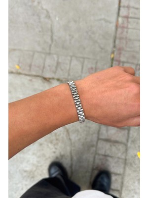 Flaw Savant Bileklik Gümüş