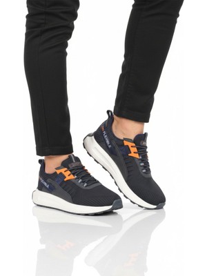 Walkway Lacivert Fileli Hafif Esnek Hafızalı Taban Erkek Spor Ayakkabı BST-654 M