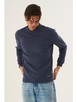 Fitilli Uzun Kollu Sweatshirt