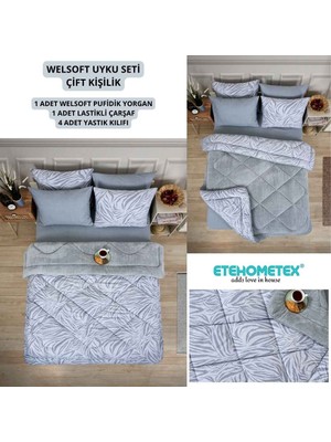 Ete Hometex Çift Kişilik Welsoft Uyku Seti