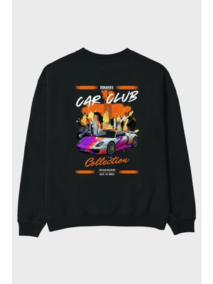 Ankhises Araba Club Serisi 35 Andy Warhol Arka Baskılı Oversize Sweatshirt Erkek Kadın Unisex