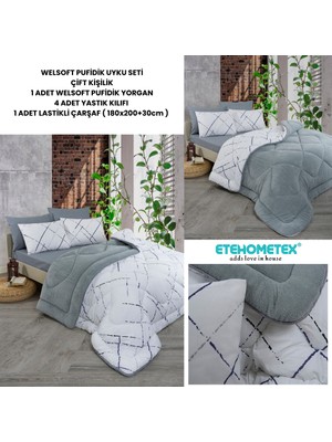 Ete Hometex Çift Kişilik Welsoft Uyku Seti