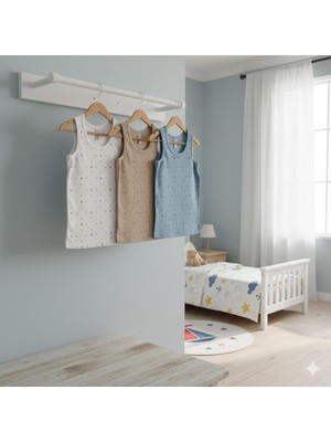 Gmn Collection Erkek Çocuk 3'lü Ribana Atlet Boxer Takımı