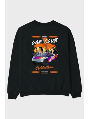 Ankhises Araba Club Serisi 36 Andy Warhol Arka Baskılı Oversize Sweatshirt Erkek Kadın Unisex