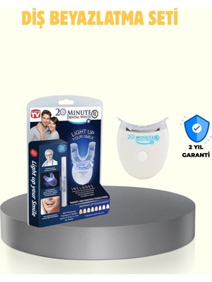 Eco Lounge LED Işıklı Profesyonel Diş Beyazlatma Seti