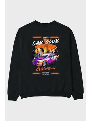 Ankhises Araba Club Serisi 6 Andy Warhol Arka Baskılı Oversize Sweatshirt Erkek Kadın Unisex