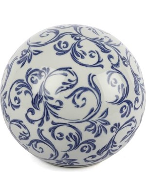 Mikasa Moor Blue Blanc Dek Top Obje 20X20CM