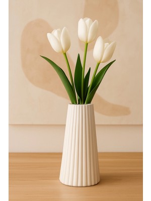 Eco Lounge Bohem Tarz 15 cm Orta Boy Vazo Çizgili Iskandinav Vazo Dekoratif Çiçeksiz Pinterest Hediyelik