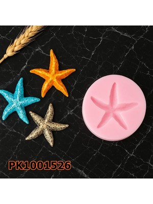 Poyrish PK1001526 - Silikon Kalıp Mum Kalıbı Deniz Yıldızı