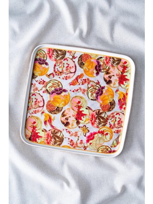 UltraMint Şık 29 cm Kare Sunum Tabağı, Modern ve Zarif Tasarım