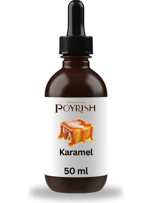 Poyrish Karamel Mum Esansı 50 Ml.