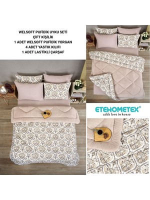 Ete Hometex Çift Kişilik Welsoft Uyku Seti