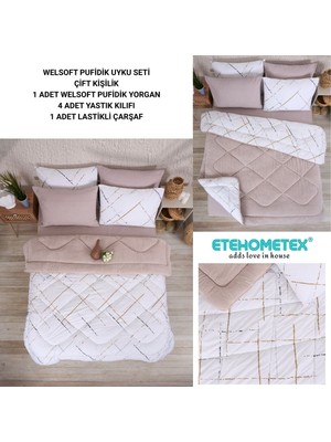 Ete Hometex Çift Kişilik Welsoft Uyku Seti