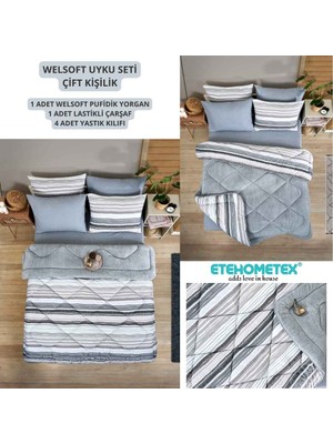 Ete Hometex Çift Kişilik Welsoft Uyku Seti