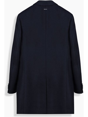 Sarar Boyco Slim Lacivert Palto Lacivert - 48