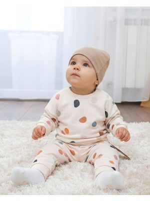 By Bubbles Puanlı Desen 3'lü Bebek Takımı