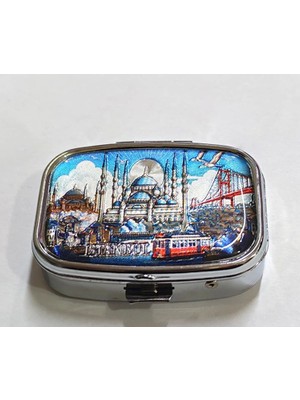 Cekar Store Istanbul Temalı Ilaç Kutusu ALK4370