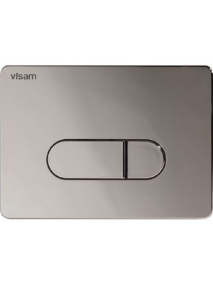 Visam Siena Parlak Krom İki Kademeli Kumanda Paneli