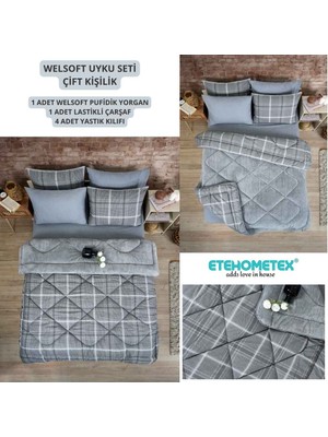 Ete Hometex Çift Kişilik Welsoft Uyku Seti