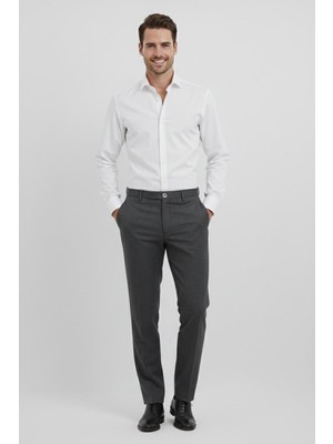 Uki Koyu Gri Comfort Fit Jogger Pantolon