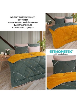Ete Hometex Çift Kişilik Welsoft Uyku Seti