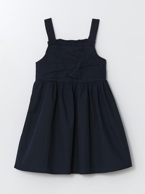 Lc Waikiki Yeni Sezon Kare Yaka Kız Çocuk Elbise