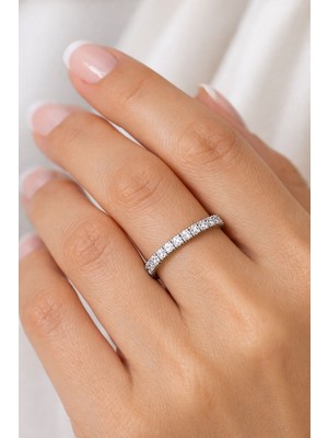 Imperial Kuyumculuk  925 Ayar Gümüş Kadın Tamtur Yüzük