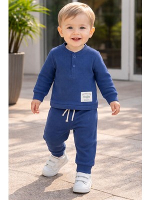Minitex Waffle Kumaş Mevsimlik Bebe Takım