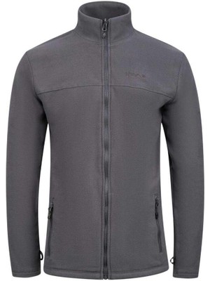 2AS Utah Erkek Tam Fermuarlı Polar Antrasit