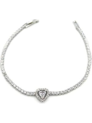 Remstdrk Kalpli Su Yolu Bileklik - Gümüş