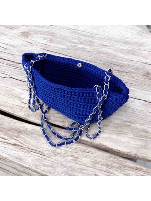 Lal Dizayn El Yapımı Örgü Omuz Çantası