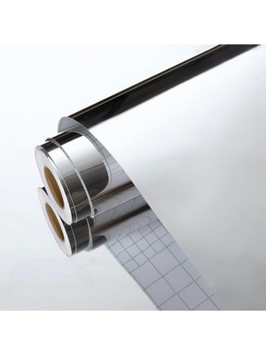 Ayna Görünümlü Kendinden Yapışkanlı Dekoratif Folyo