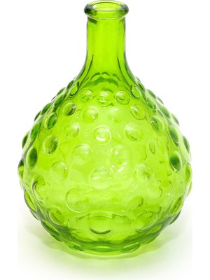 Storemax Yeşil Bubble Cam Vazo (15 Cm)