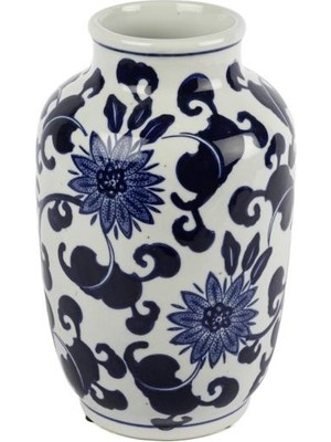 Mikasa Moor Blue Blanc Vazo 17X26CM