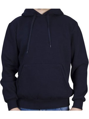 Canegem Unisex 3 İplik Şardonlu Kapüşonlu Hoodie – Kanguru Cepli, Kalın ve Sıcak Tutan Sweatshirt