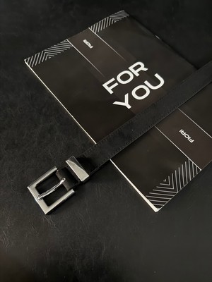 Fiori Süet Kare Gümüş Tokalı Köprülü Kadın Kemeri, Pantolon Kemeri, Ceket Kemeri, Elbise Kemeri