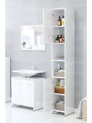 Storemax Parlak Beyaz Yapışkanlı Folyo 61 cm x 8 mt