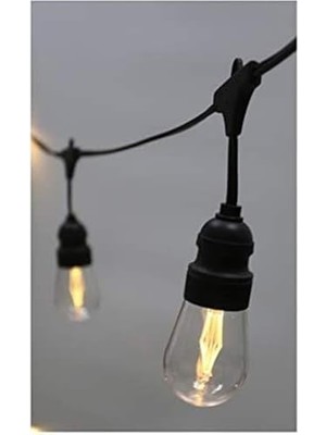Storemax Bahçe Organizasyon Işığı E27 5 Duylu Eklenip Uzatılabilir 5 mt Sarmaşık Dış Mekan Aydınlatma